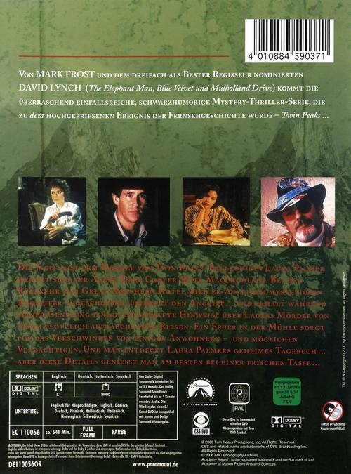 Twin Peaks: Die zweite Season - Teil eins von zwei: Disc 3