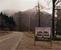 Image du générique de la série Twin Peaks.