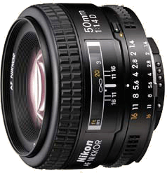 Objectif Nikon 50mm 1:1.4.